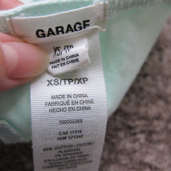 Garage Baby Blue Top - Picture 4 of 5